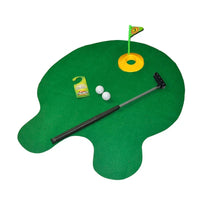 HKM-745363 Indoor Mini Golf Game Set with Toilet Golf Mat and Accessories