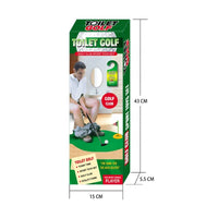 HKM-745363 Indoor Mini Golf Game Set with Toilet Golf Mat and Accessories