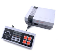 HKM-745427 Mini Retro 8-bit Game Console with Dual Controllers and AV Cable, Perfect for Nostalgic Gaming Fun