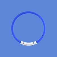 HKM-745555 LED Pet Light Collar with Adjustable Modes and USB Charging for Safety at Night