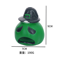HKM-745683 Ceramic Halloween Scream Whistle - Ocarina with Grim Animal Design