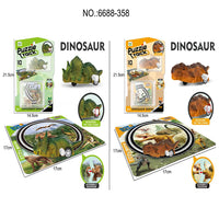 HKM-745811 Clockwork Car DIY Puzzle Track Toy Set for Kids Ages 2-7, Educational Assembly Game