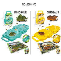 HKM-745811 Clockwork Car DIY Puzzle Track Toy Set for Kids Ages 2-7, Educational Assembly Game