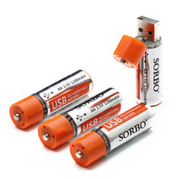 HKM-746067 USB Rechargeable Battery 1200mAh with Fast Charging 1-2 Hours and Long Life
