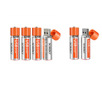 HKM-746067 USB Rechargeable Battery 1200mAh with Fast Charging 1-2 Hours and Long Life