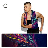 HKM-746131 Cooling Sports Towel for Gym, Running, and Outdoor Activities - Quick Dry, UV Resistant, Moisture Absorbing