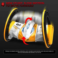 HKM-746131 Remote Control Tumbling Car Toy - 4CH Flipping Stunt Vehicle for Indoor and Outdoor Fun