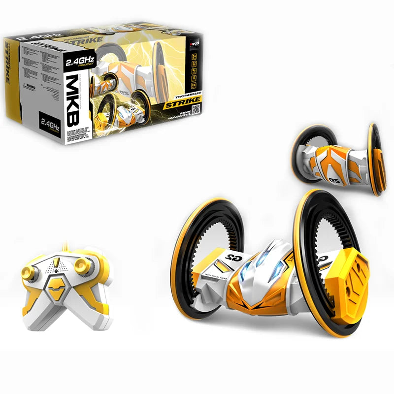 HKM-746131 Remote Control Tumbling Car Toy - 4CH Flipping Stunt Vehicle for Indoor and Outdoor Fun