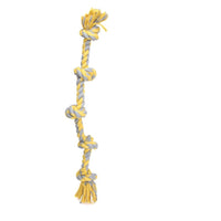 HKM-746195 Pet Cotton Rope Knot Dog Toy for Teeth Grinding - 60cm Length, 350g Weight