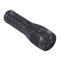HKM-746387 Handheld Ultrasonic Dog Trainer with Three-Head Ultrasonic Technology in Black and Red
