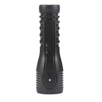 HKM-746387 Handheld Ultrasonic Dog Trainer with Three-Head Ultrasonic Technology in Black and Red