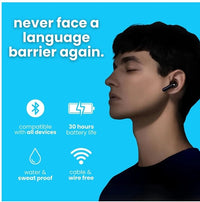 HKM-746771 Translator Earbuds with 144 Languages Real-Time Online and Offline Translation