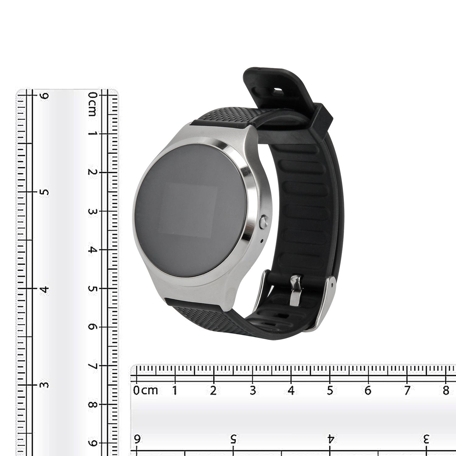 HKM-746899 Sports Watch with Bracelet and Recording Function, Black Zinc Alloy, USB Charging, 30 Hours Recording Time