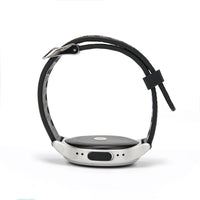 HKM-746899 Sports Watch with Bracelet and Recording Function, Black Zinc Alloy, USB Charging, 30 Hours Recording Time