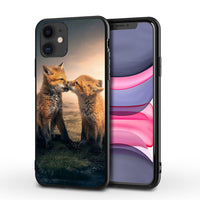 HKM-746963 Tiger Design Protective TPU Phone Case for iPhone Models 5.6 Animals