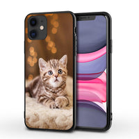 HKM-746963 Tiger Design Protective TPU Phone Case for iPhone Models 5.6 Animals