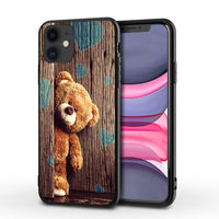 HKM-746963 Tiger Design Protective TPU Phone Case for iPhone Models 5.6 Animals