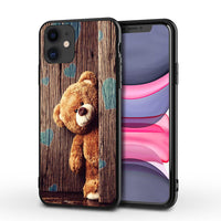 HKM-746963 Tiger Design Protective TPU Phone Case for iPhone Models 5.6 Animals
