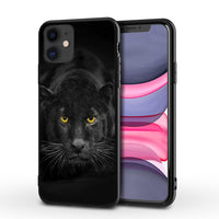 HKM-746963 Tiger Design Protective TPU Phone Case for iPhone Models 5.6 Animals