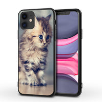 HKM-746963 Tiger Design Protective TPU Phone Case for iPhone Models 5.6 Animals