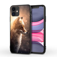 HKM-746963 Tiger Design Protective TPU Phone Case for iPhone Models 5.6 Animals