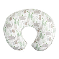 HKM-747027 Multifunctional Baby U-Shape Nursing Pillowcase in Removable Print Design
