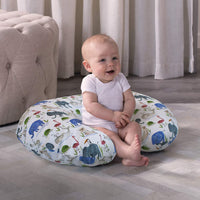 HKM-747027 Multifunctional Baby U-Shape Nursing Pillowcase in Removable Print Design