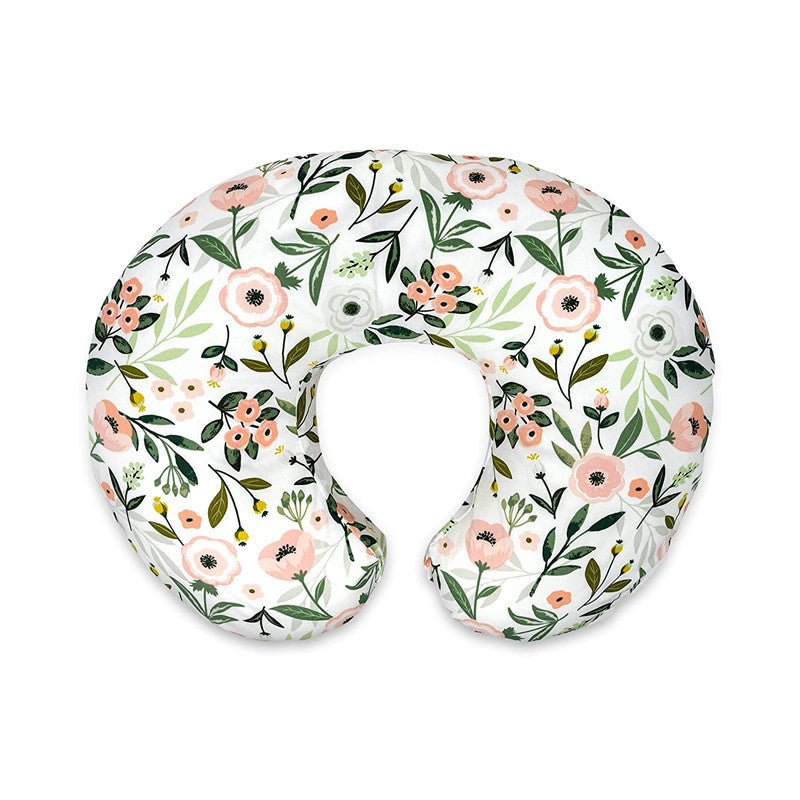 HKM-747027 Multifunctional Baby U-Shape Nursing Pillowcase in Removable Print Design