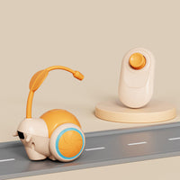 HKM-747155 Electric Cat Teaser Stick with Feathers for Intelligent Play and Exercise