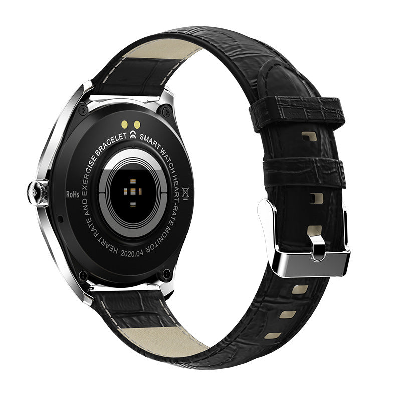 HKM-747219 Bluetooth Smart Watch with Touch Display, Heart Rate Monitor, and Music Control