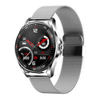 HKM-747219 Bluetooth Smart Watch with Touch Display, Heart Rate Monitor, and Music Control