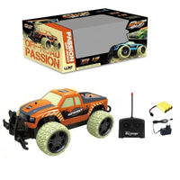 HKM-747283 1/18 PVC Remote Control Racing Car, 4CH High Speed Off-Road Drifting Vehicle for Kids
