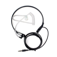 HKM-747603 Mobile Phone Air Duct Earphone with Throat Control and Mic for Hands-Free Calls