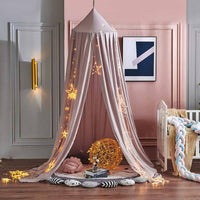 HKM-747667 Hanging Dome Mosquito Net for Baby Cot - Easy Installation, High-Density Polyester Fabric