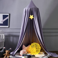 HKM-747667 Hanging Dome Mosquito Net for Baby Cot - Easy Installation, High-Density Polyester Fabric