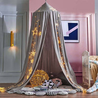 HKM-747667 Hanging Dome Mosquito Net for Baby Cot - Easy Installation, High-Density Polyester Fabric