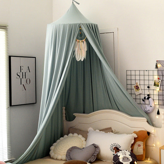 HKM-747667 Hanging Dome Mosquito Net for Baby Cot - Easy Installation, High-Density Polyester Fabric
