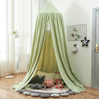 HKM-747667 Hanging Dome Mosquito Net for Baby Cot - Easy Installation, High-Density Polyester Fabric