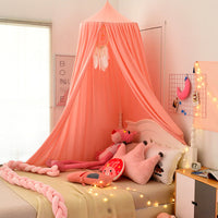 HKM-747667 Hanging Dome Mosquito Net for Baby Cot - Easy Installation, High-Density Polyester Fabric
