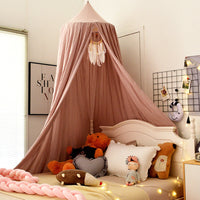 HKM-747667 Hanging Dome Mosquito Net for Baby Cot - Easy Installation, High-Density Polyester Fabric