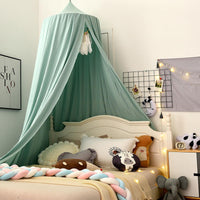 HKM-747667 Hanging Dome Mosquito Net for Baby Cot - Easy Installation, High-Density Polyester Fabric
