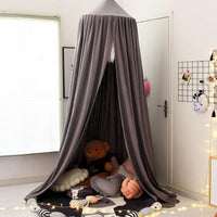 HKM-747667 Hanging Dome Mosquito Net for Baby Cot - Easy Installation, High-Density Polyester Fabric
