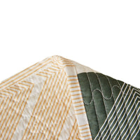 HKM-747859 Pure Cotton Printed Bed Sheet Set - Breathable Summer Design in Modern Style, Available in Two Sizes