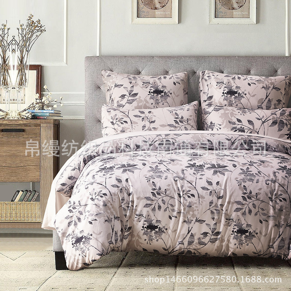 HKM-747859 Tencel Bed Linen Set with Pillowcases - Twin, Queen, King Sizes Available