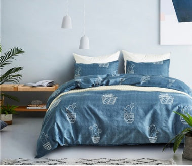 HKM-747859 Tencel Bed Linen Set with Pillowcases - Twin, Queen, King Sizes Available