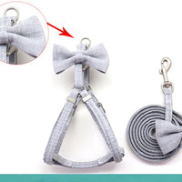 HKM-748051 Durable Polyester Traction Belt for Small and Medium Dogs, Adjustable Neck and Bust Sizes
