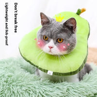 HKM-748179 Adjustable Soft Plush Pet Neck Cover - Multiple Colors Available