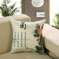 HKM-748243 Cartoon/Anime Printed Cushion Cover - 40x40cm, 45x45cm, 50x50cm Options