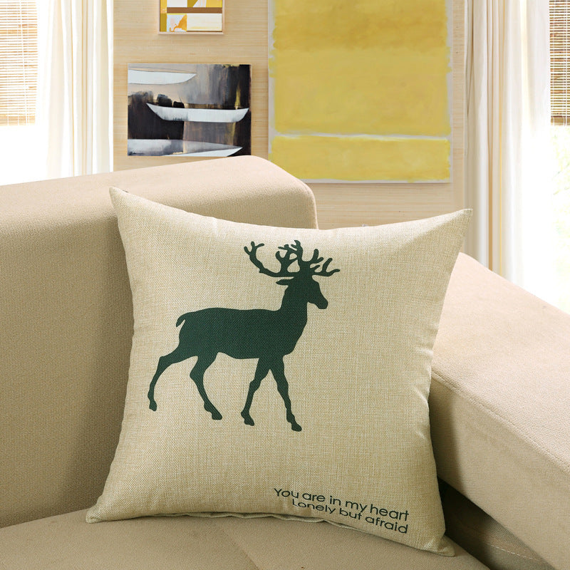 HKM-748243 Cartoon/Anime Printed Cushion Cover - 40x40cm, 45x45cm, 50x50cm Options