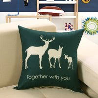 HKM-748243 Cartoon/Anime Printed Cushion Cover - 40x40cm, 45x45cm, 50x50cm Options
